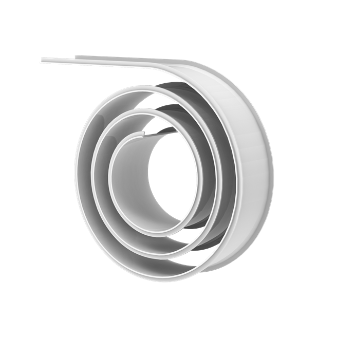 Рассеиватель гибкий опаловый из поликарбоната 60х8 мм, длина рулона 30,2 м